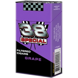 38 Special Grape little cigar packaging