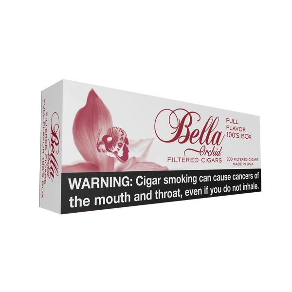 Bella Orchid Red (Full Flavor) little cigar packaging