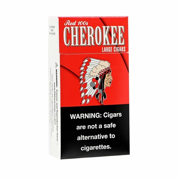 Cherokee Red (Full Flavor) little cigar packaging