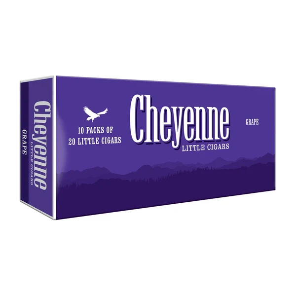 Cheyenne Grape little cigar packaging