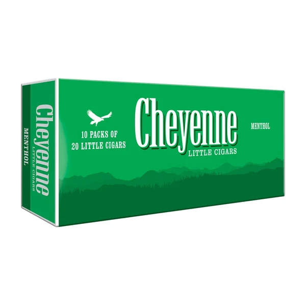 Cheyenne Green (Menthol) little cigar carton