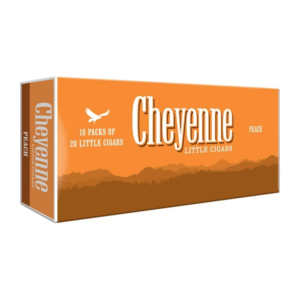 Cheyenne Peach little cigar packaging