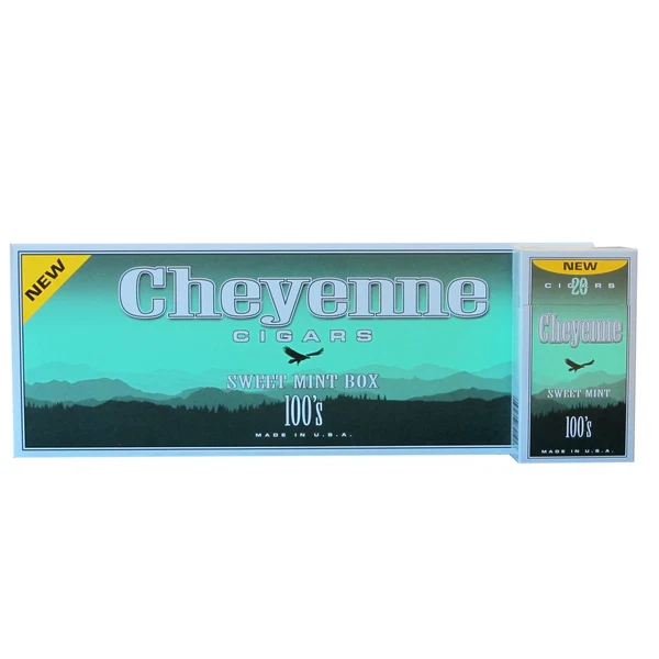 Cheyenne Sweet Mint little cigar packaging