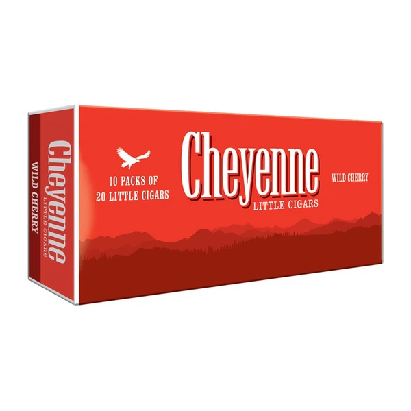 Cheyenne Wild Cherry little cigar packaging