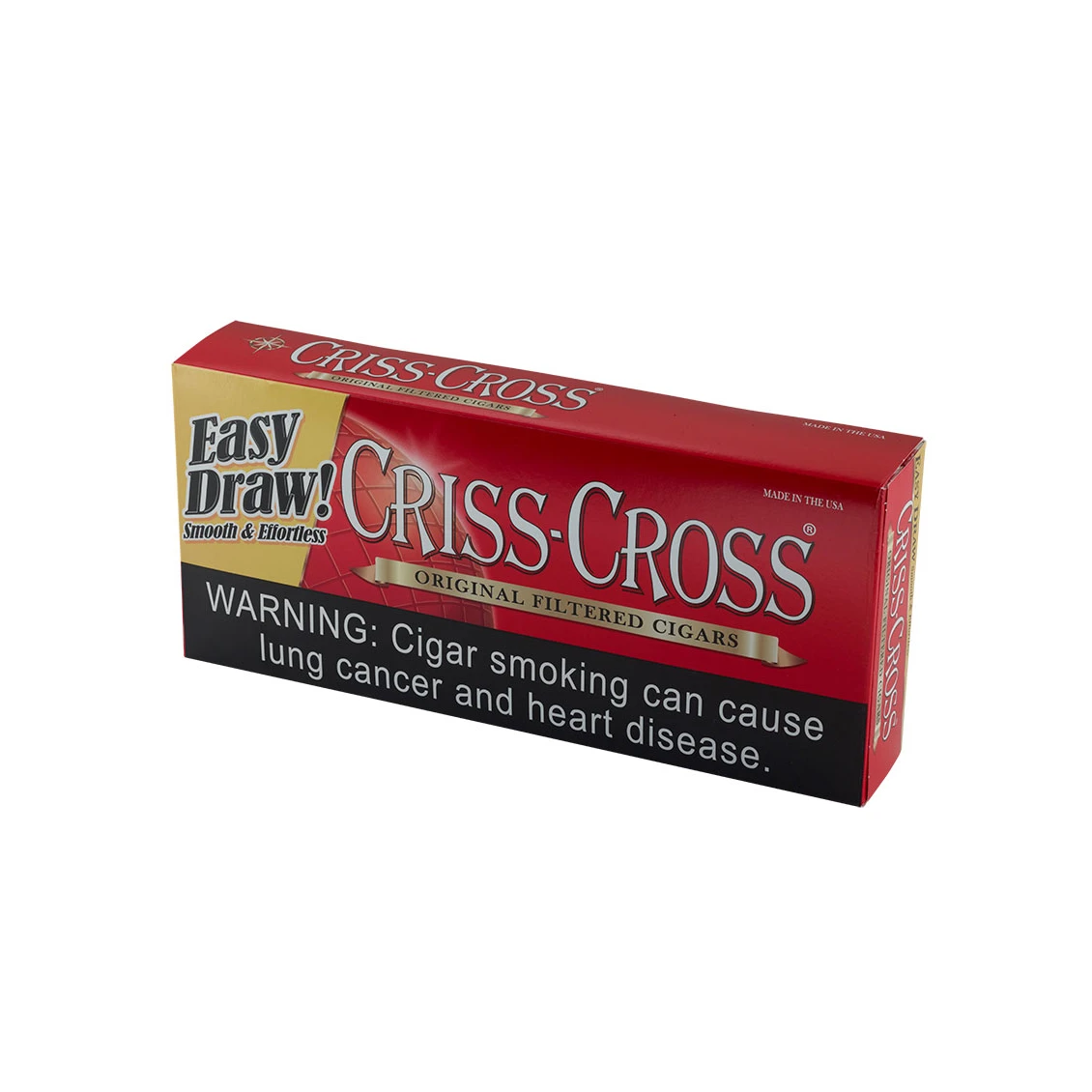 Criss Cross Red (Full Flavor) little cigar packaging