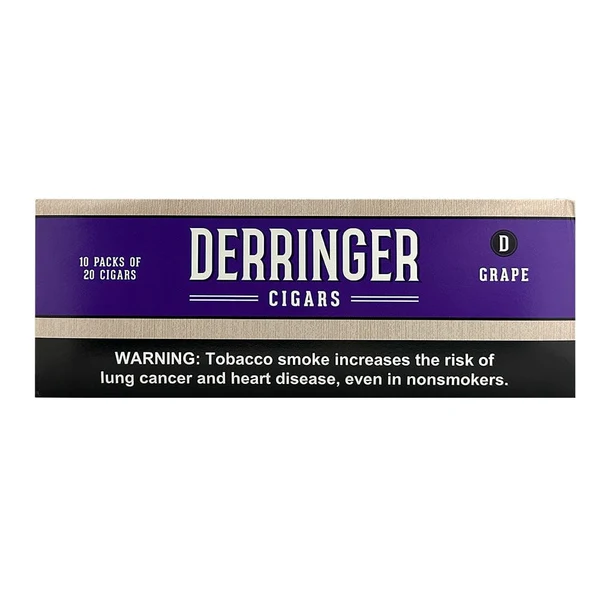 Derringer Grape little cigar packaging