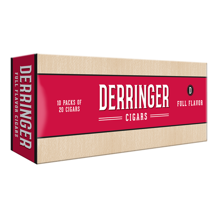 Derringer Red (Full Flavor) little cigar packaging