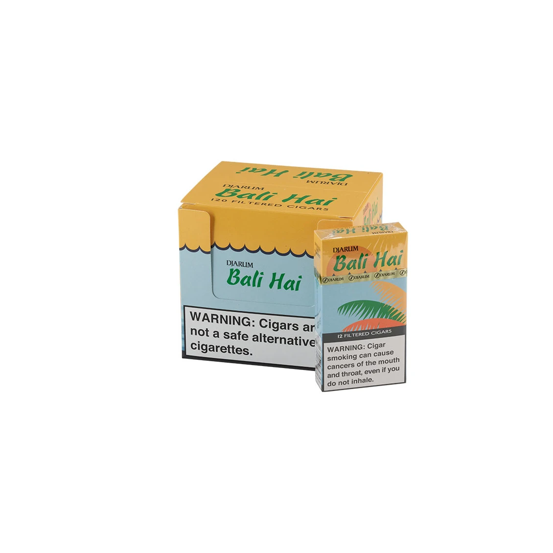 Djarum Bali Hai Rum little cigar packaging