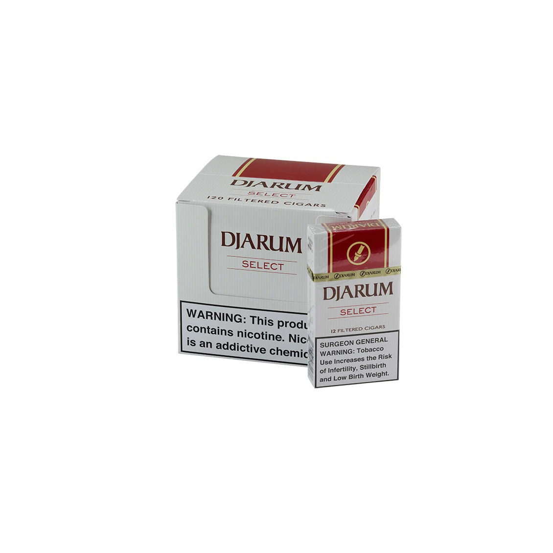 Djarum Select little cigar packaging