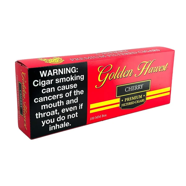 Golden Harvest Cherry little cigar packaging