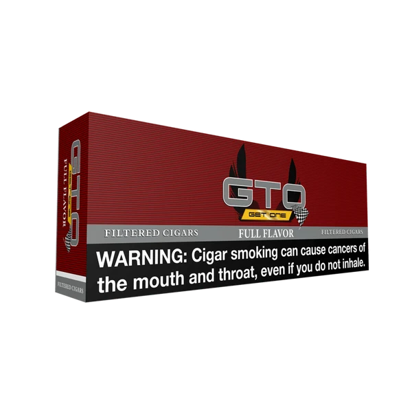 GTO Red (Full Flavor) little cigar packaging