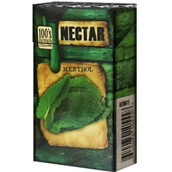 Nectar Green (Menthol) little cigar packaging