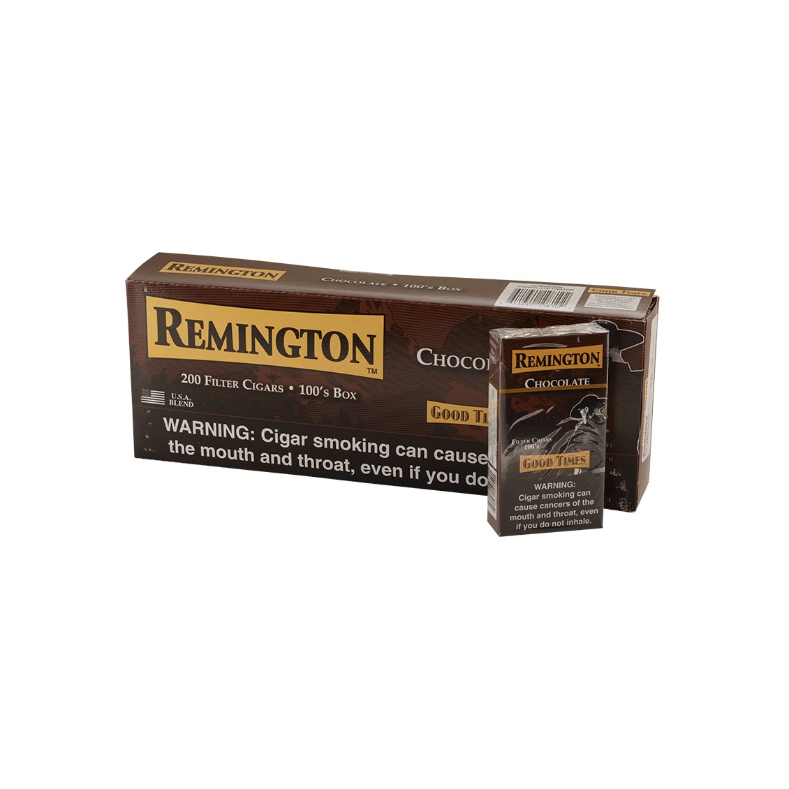 Remington Chocolate little cigar packaging