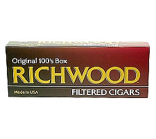 Richwoods Red (Full Flavor) little cigar packaging