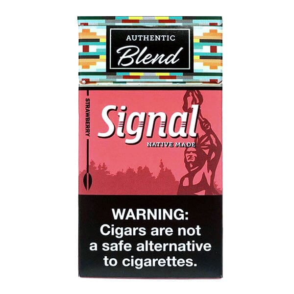 Signal Strawberry little cigar packaging