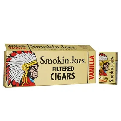 Smokin Joes Vanilla little cigar packaging