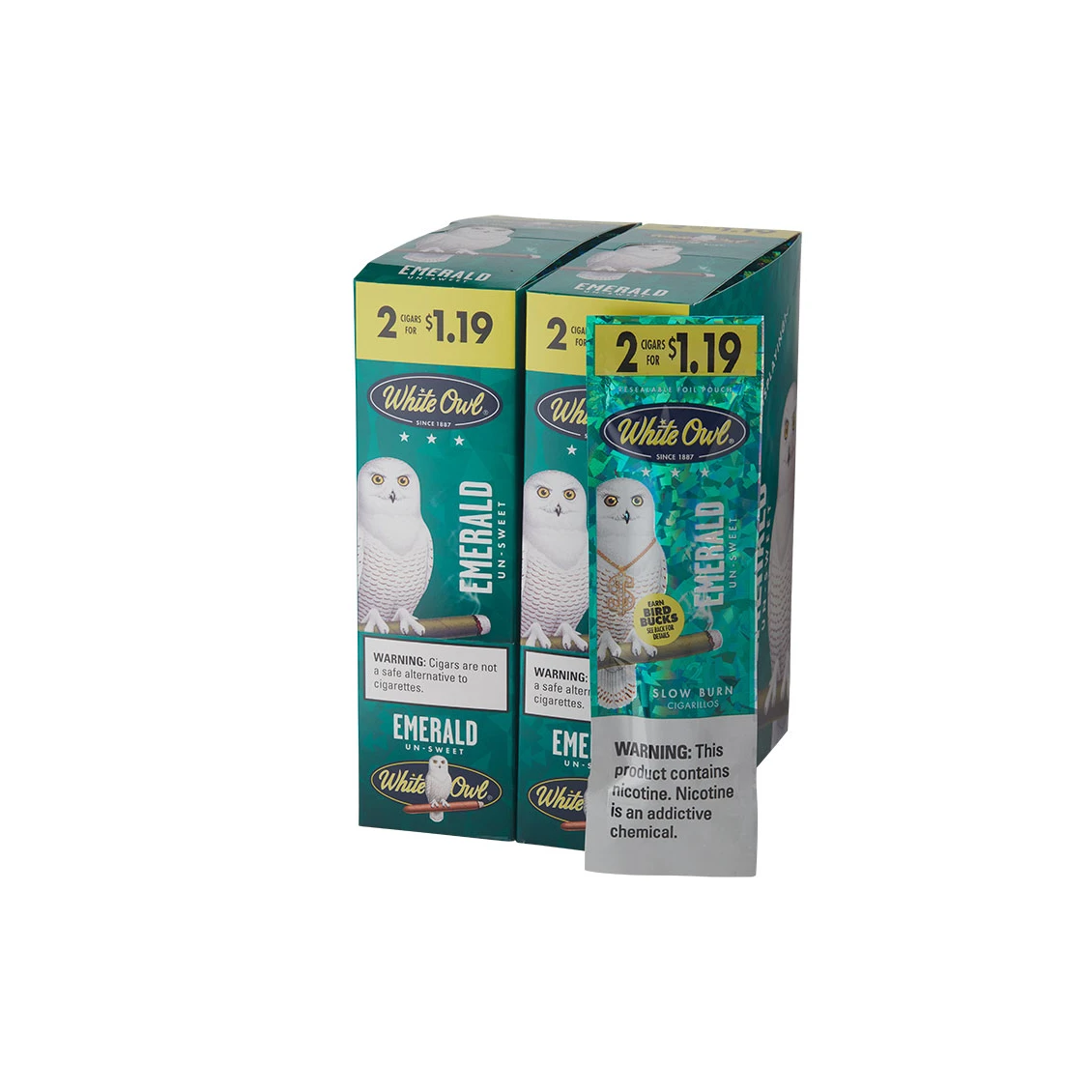 White Owl Emerald Cigarillos