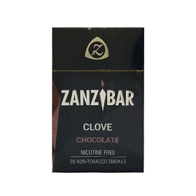 Zanzibar Chocolate (Nicotine Free) little cigar packaging